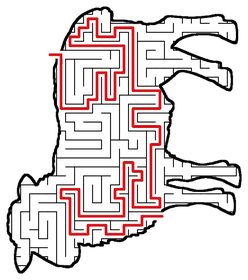 Solved Sheep maze