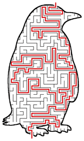 Solved Penguin maze