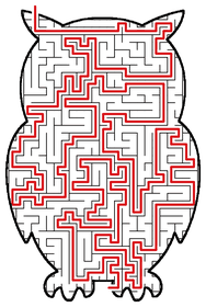 Solved Owl maze