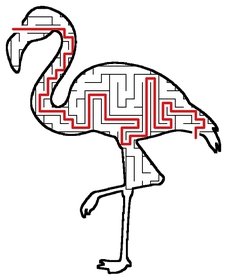 Solved Flamingo maze