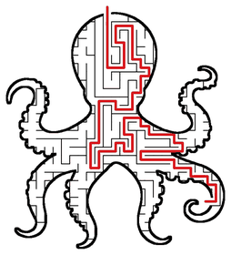 Solved Octopus maze