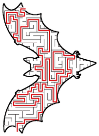 Solved Bat maze